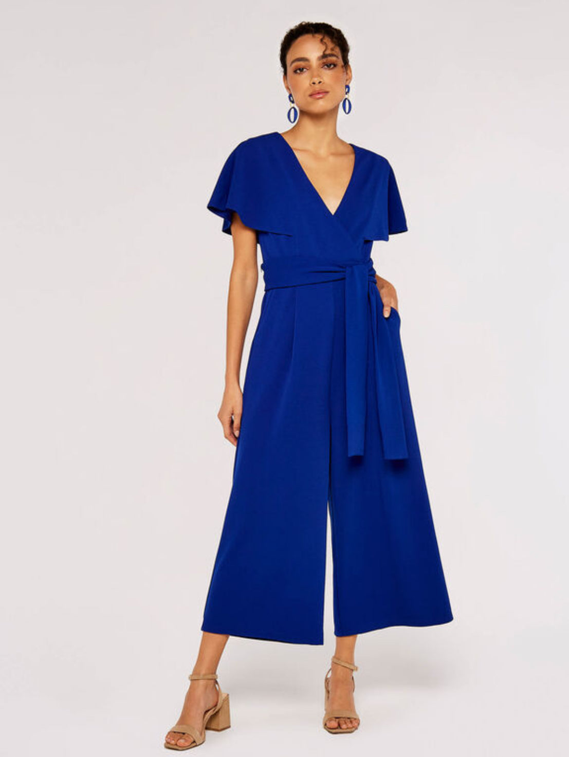 Cape Culotte Jumpsuit